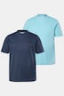 Men+ T-Shirt, Basic, 2er-Pack, Halbarm, Rundhals, bis 8 XL