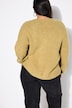 Strickjacke, Oversize Shape, Ballon-Langarm