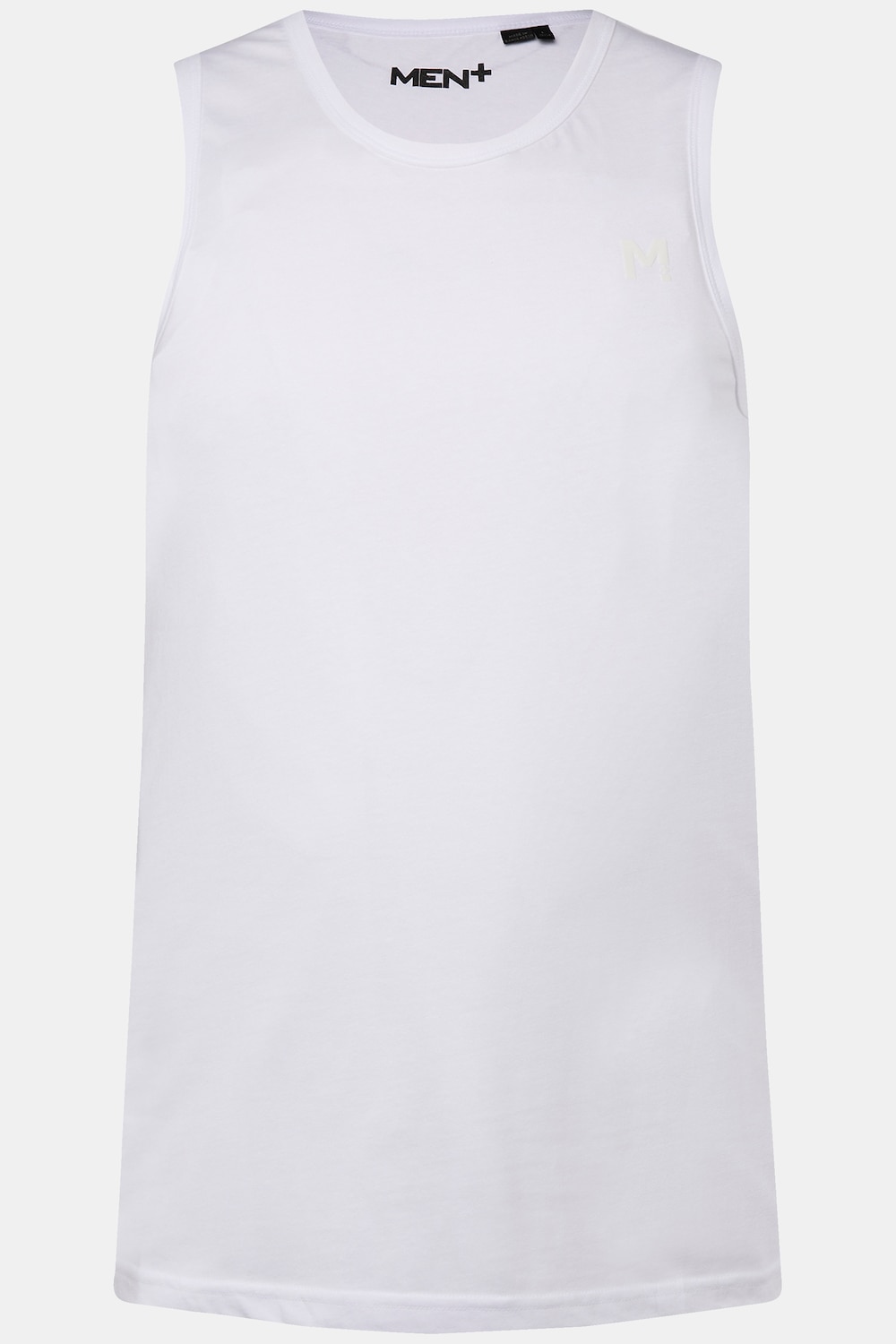 tanktop, basic, ronde hals, tot 8 XL