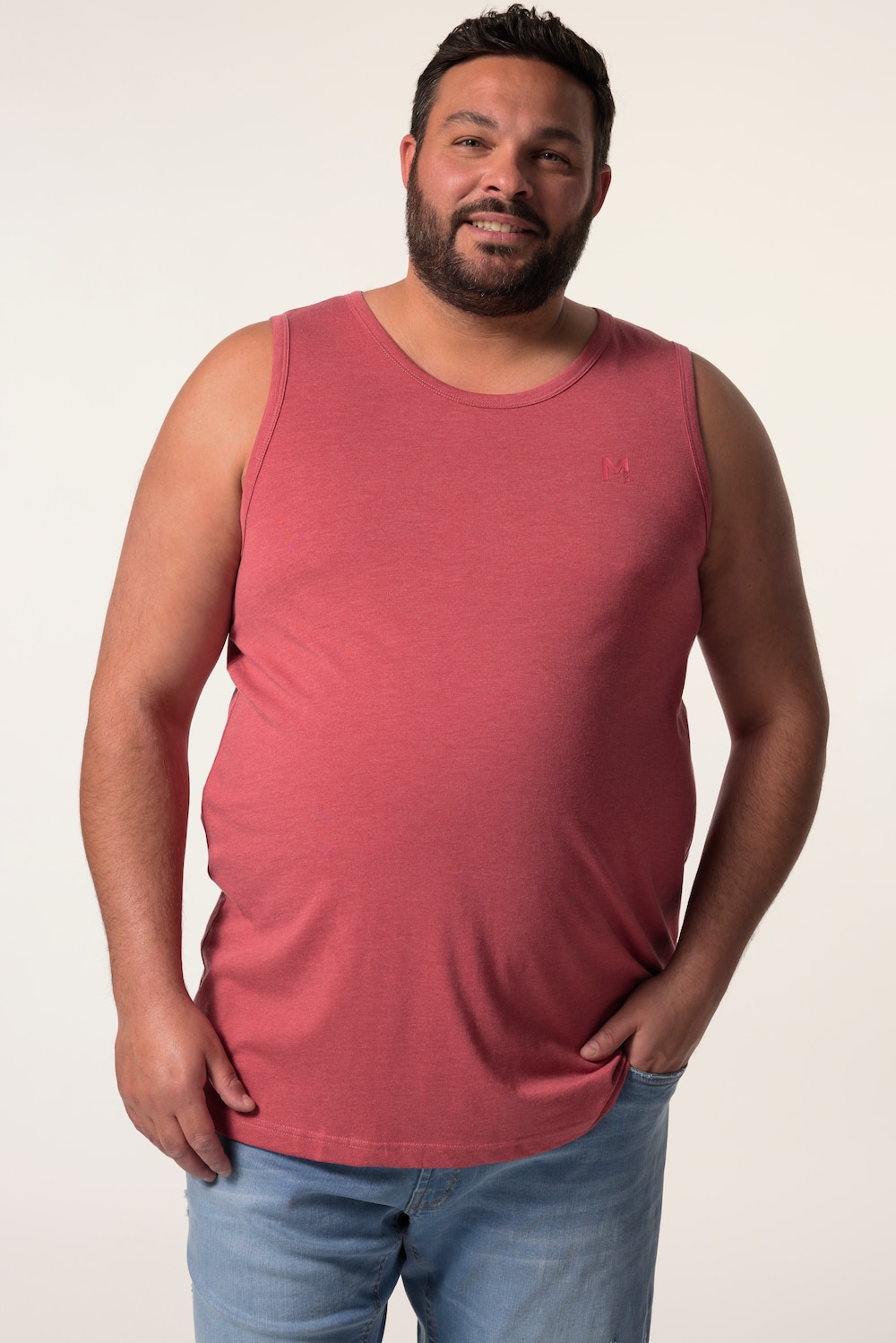 Men+ Tanktop, Basic, Rundhals, bis 8 XL