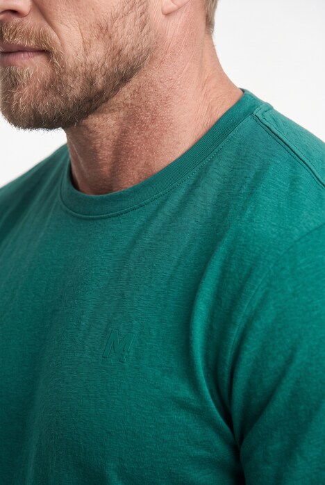 T-shirt, col rond et manches longues, collection Basic - jusqu'au 8 XL