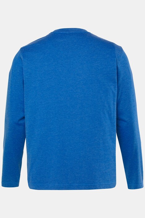 Langarmshirt, Basic, Rundhals, bis 8 XL