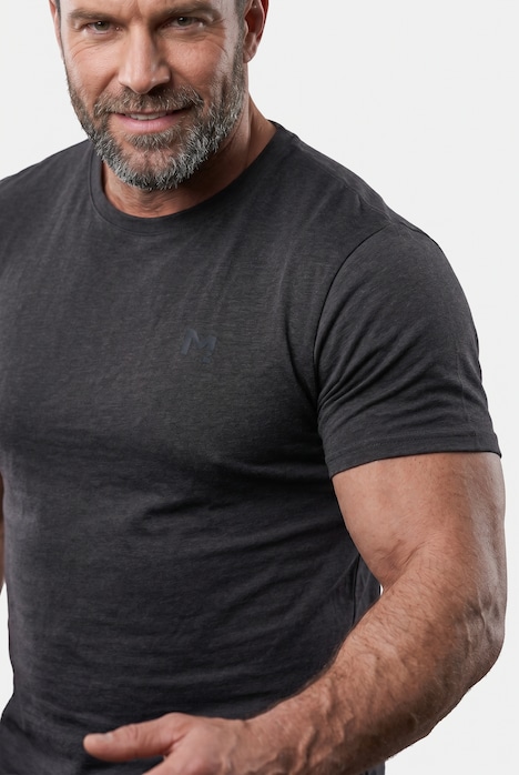 T-Shirt, Bauchfit, Basic, Halbarm, bis 10 XL