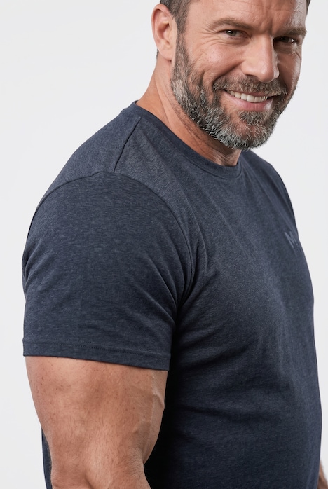 T-Shirt, Bauchfit, Basic, Halbarm, bis 10 XL
