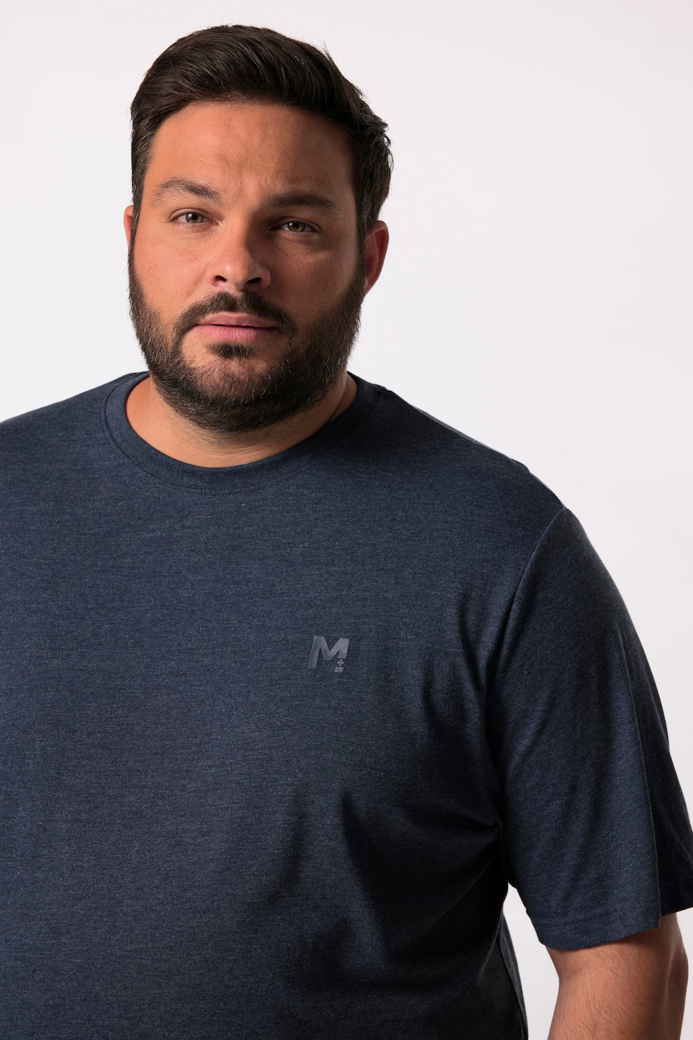 Stora storlekar T-shirt, Her, blå, storlek: 9XL, Bomull/Viskos, Men Plus