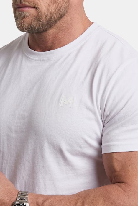 T-Shirt, Bauchfit, Basic, Halbarm, bis 10 XL