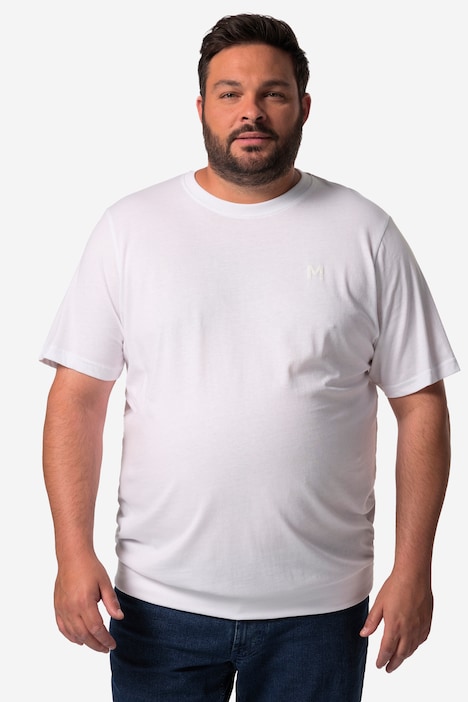 Men+ T-Shirt, Bauchfit, Basic, Halbarm, bis 8 XL