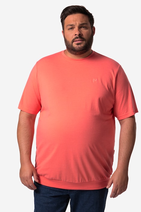 Men+ T-Shirt, Bauchfit, Basic, Halbarm, bis 8 XL