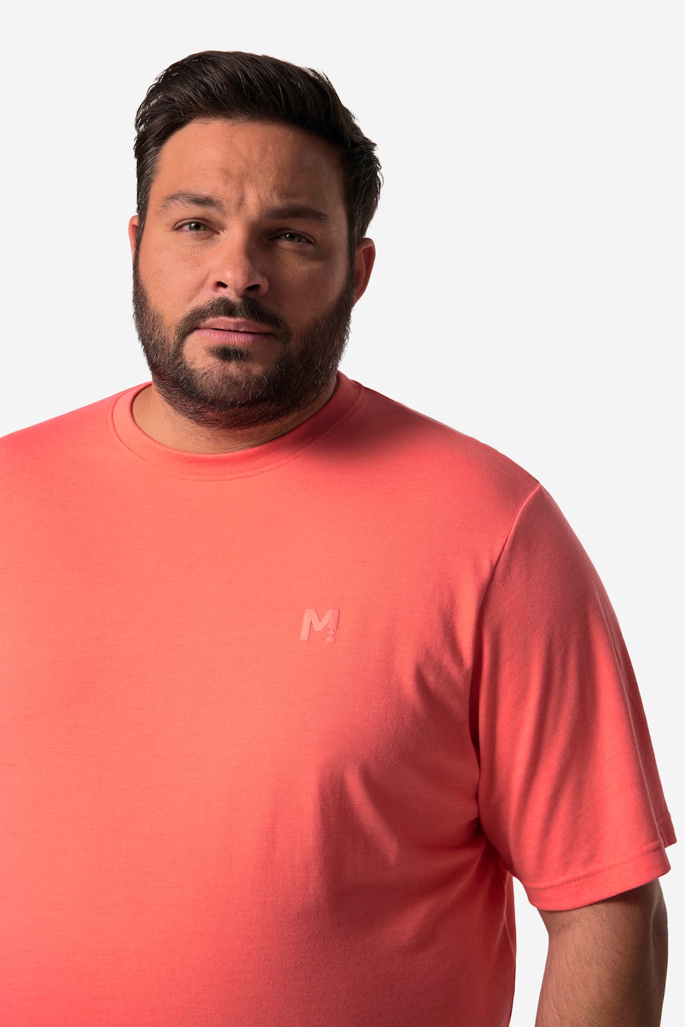 Stora storlekar T-shirt, Her, röd, storlek: 8XL, Bomull/Viskos, Men Plus