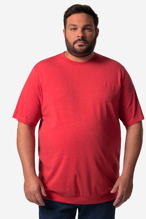 Men+ T-Shirt, Bauchfit, Basic, Halbarm, bis 8 XL