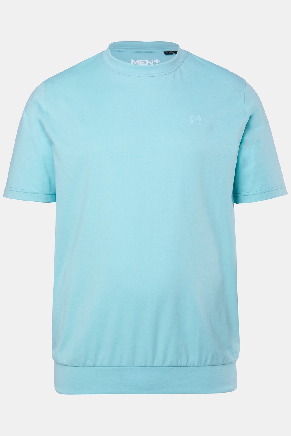 Men+ T-Shirt, Bauchfit, Basic, Halbarm, bis 10 XL