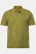 Polo JP1880, media manga, piqué, estampado en toda la prenda, hasta la talla 8 XL