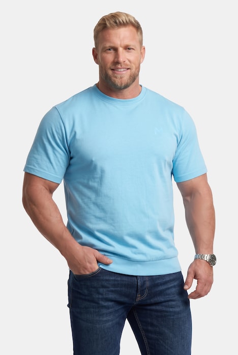 T-Shirts, 2er-Pack, Bauchfit, Basic, Halbarm, bis 10 XL