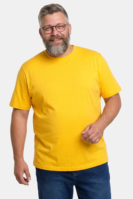 T-Shirts, 2er-Pack, Bauchfit, Basic, Halbarm, bis 10 XL