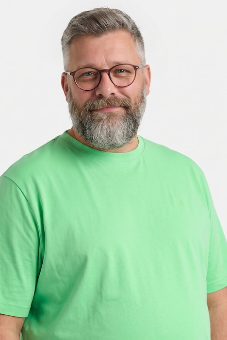 T-Shirts, 2er-Pack, Bauchfit, Basic, Halbarm, bis 10 XL