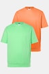 T-Shirts, 2er-Pack, Bauchfit, Basic, Halbarm, bis 10 XL