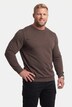 T-shirt Mens+ coupe spéciale, manches longues et col rond, ventre confort, collection Basic - jusqu'au 8 XL