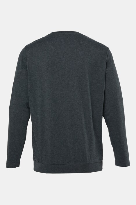 Langarmshirt, Bauchfit, Spezialschnitt, Basic, Rundhals, bis 10 XL