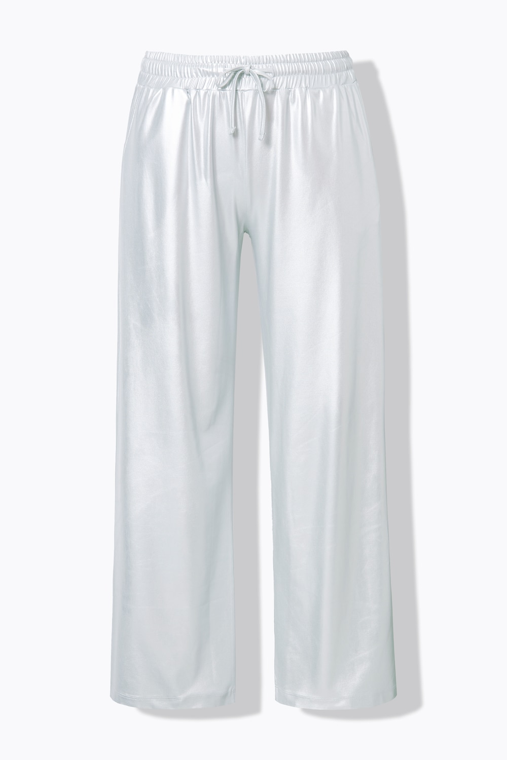 Stora storlekar Byxa, Dam, grå, storlek: 56, Polyester, Mia Moda