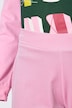 Fluwelen broek, wijde pijpen, elastische tailleband