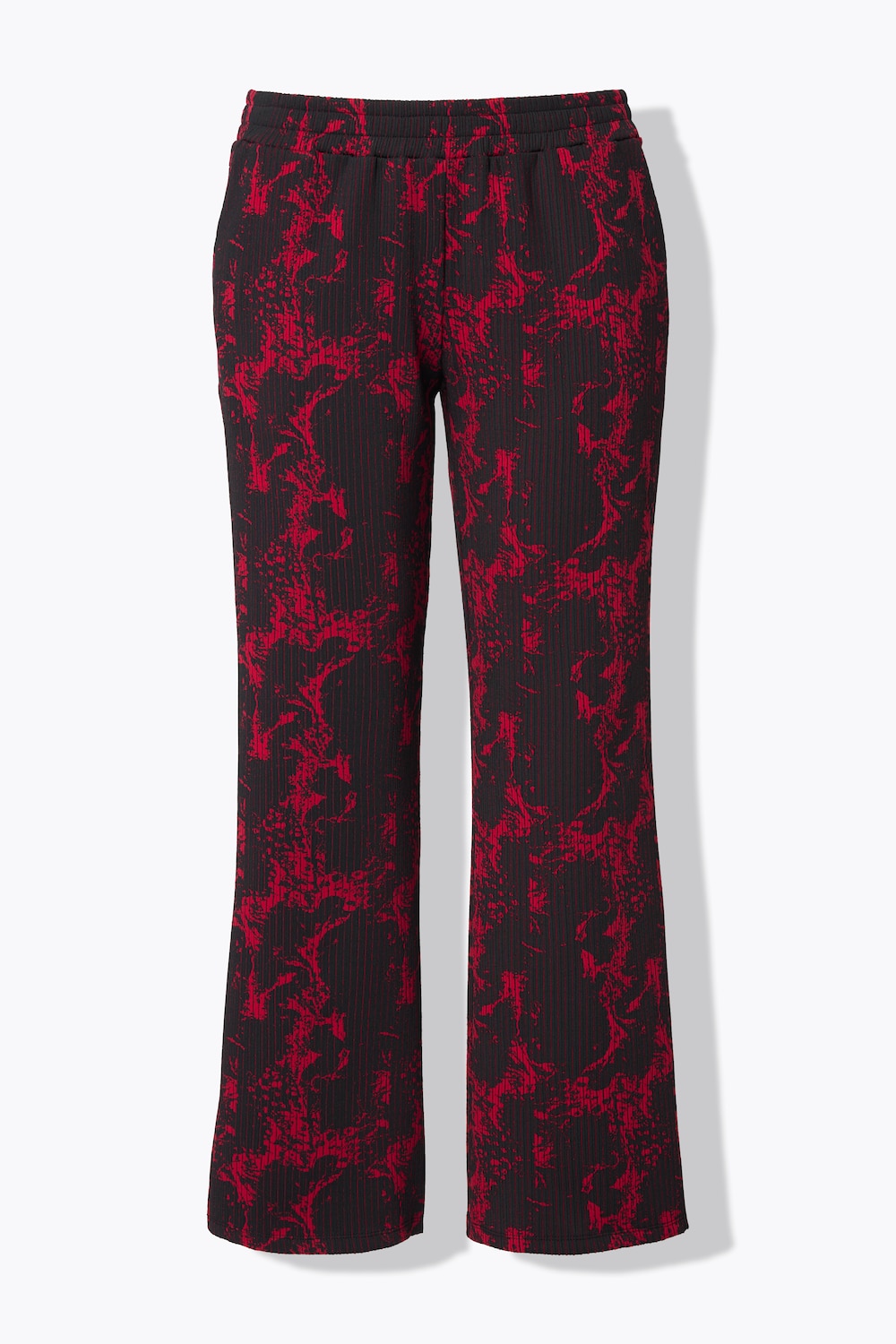 Stora storlekar Jerseybyxa, Dam, svart, storlek: 54, Polyester, Mia Moda