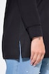 Classic fit long-sleeve with  shirtglittering rhinestones
