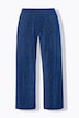 Hose, weites Bein, Glitzereffekt, Elastikbund