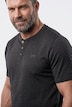 Henley, Basic, Halbarm, Rundhals, bis 8 XL