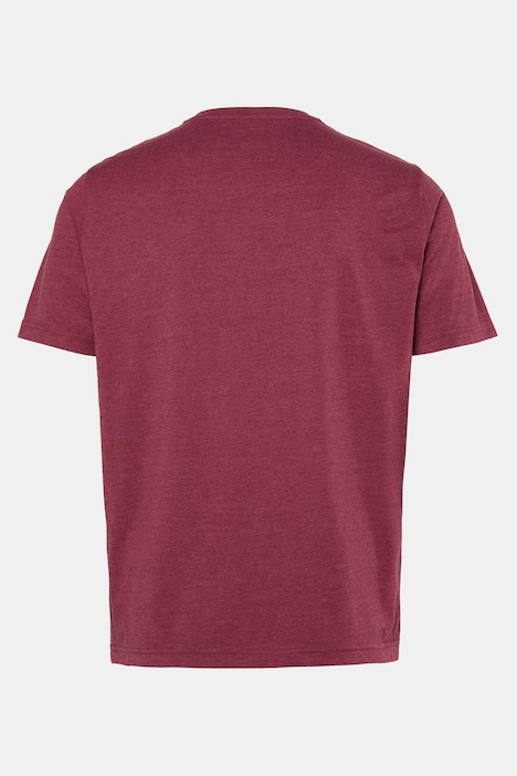 Henley, Basic, Halbarm, Rundhals, bis 8 XL