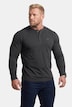 Henley, Basic, Langarm, Rundhals, bis 8 XL