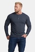 Henley, Basic, Langarm, Rundhals, bis 8 XL