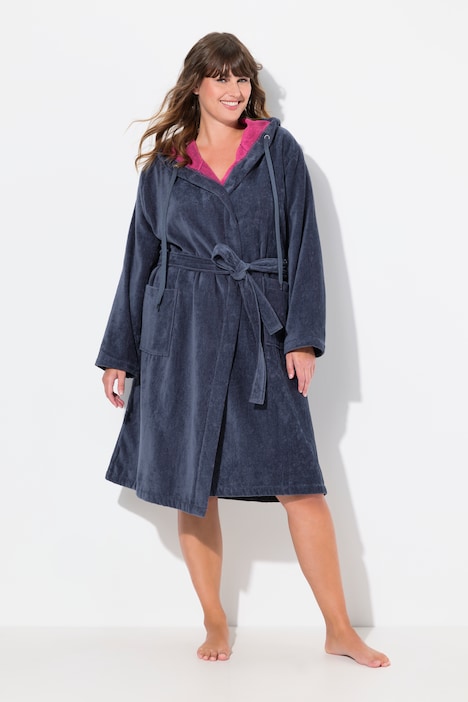 Double Faced Terry Cloth Bathrobe