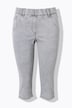 Capri-jeans Sienna, gerafelde zoom, comfortabele tailleband