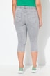 Capri-jeans Sienna, gerafelde zoom, comfortabele tailleband