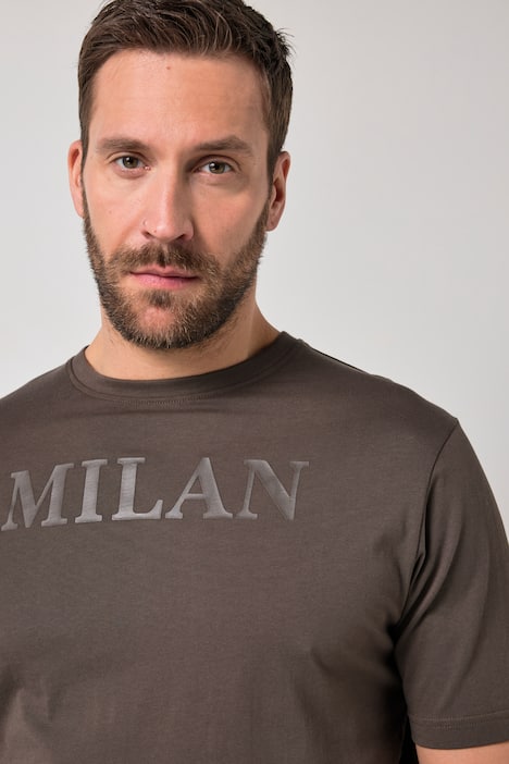 JP1880 T-Shirt, Halbarm, Brustprint, bis 8 XL