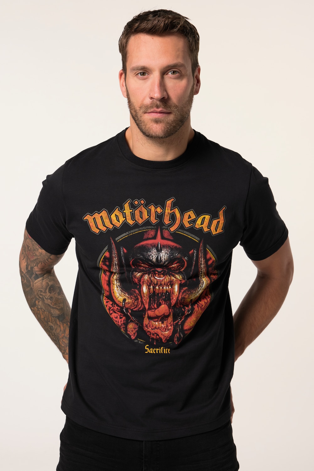 JP 1880 T-shirt, bandshirt, Motörhead, korte mouwen, tot 8XL
