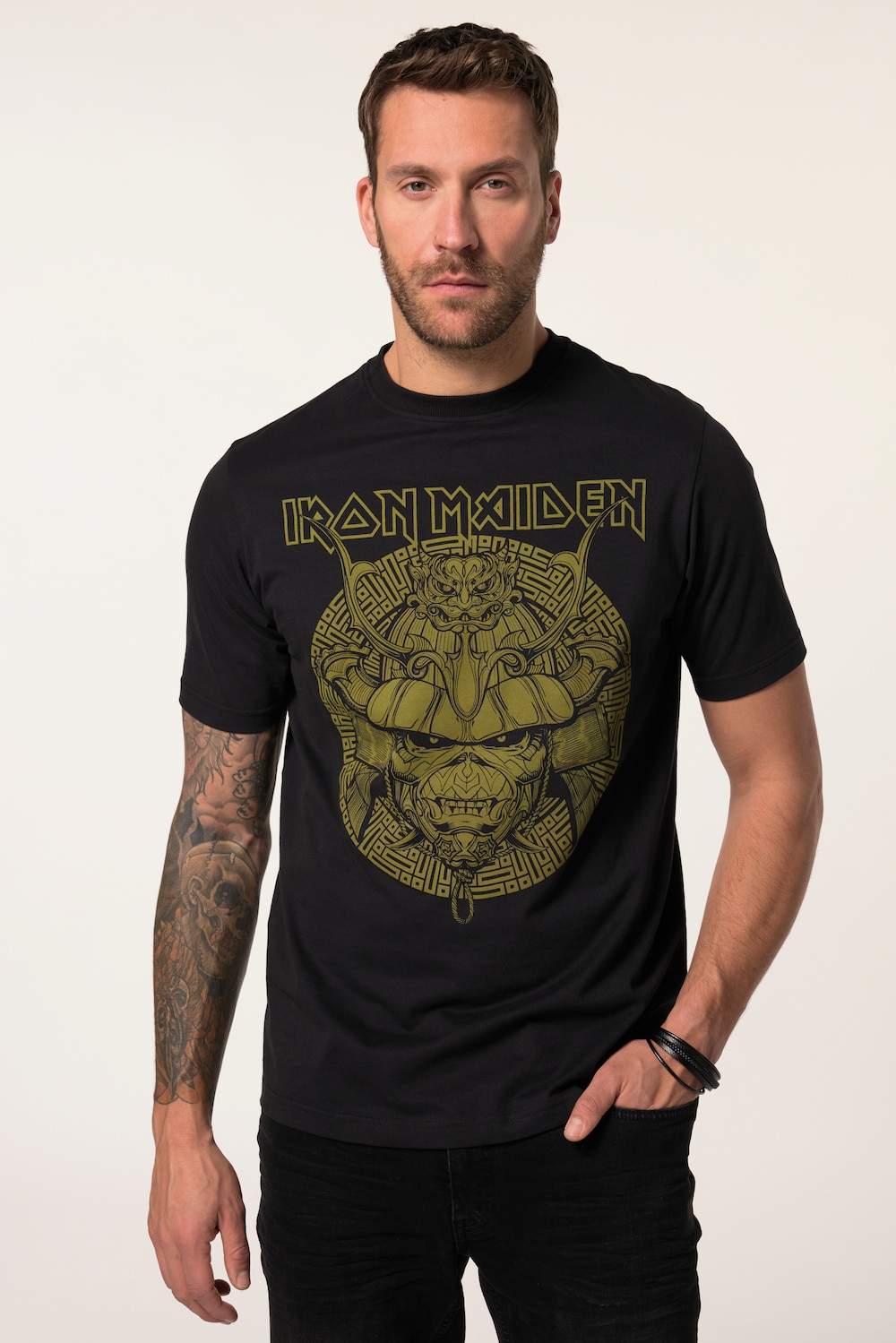 JP 1880 T-shirt, bandshirt, Iron Maiden, korte mouwen, tot 8XL