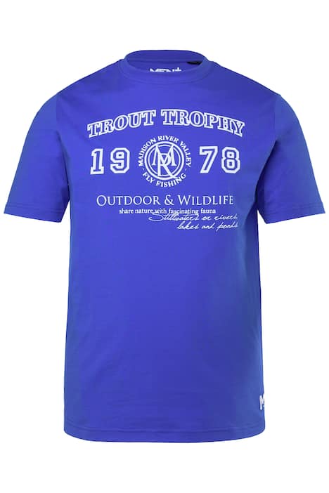 Tričko Men+, krátké rukávy, potisk na hrudi, do 8XL