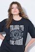T-Shirt, Oversized, Vintage Look, Sun-Print