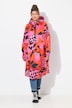 Funksjons-regnkappe, unisex, trykk, hette