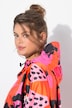 Funksjons-regnkappe, unisex, trykk, hette