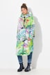 Funktionelt regnslag, unisex, print, hætte