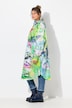 Funktionelt regnslag, unisex, print, hætte