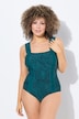 Maillot de bain motif léopard. Bonnets souples et larges bretelles