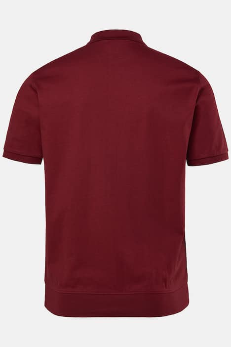 Polo Men+ ventre confort, manches courtes - jusqu'au 8 XL