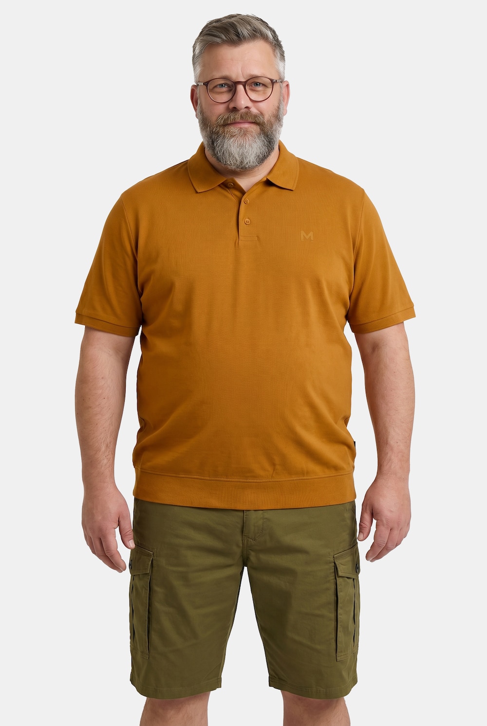 Poloshirt Bauchfit, Halbarm, bis 8 XL