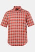 JP 1880 ternet skjorte, kortærmet, buttondown-krave, moderne pasform, op til 8 XL