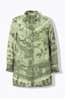Blusa larga camisera, forma boxy, look batik, aspecto vintage