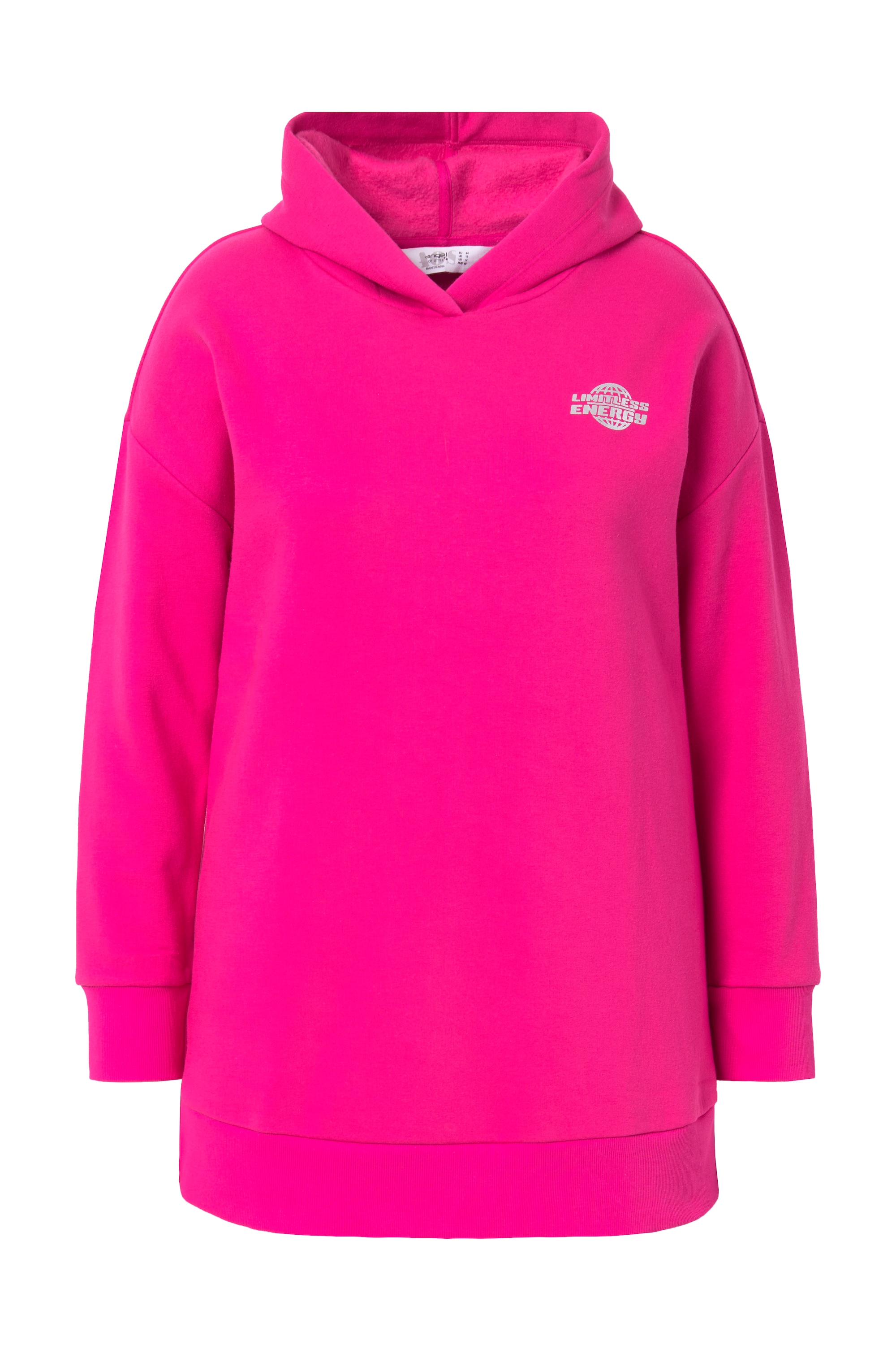 Angel of Style Damen große Größen Hoodie oversized Rücken Print Kapuze 836538