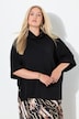 Poncho Style Turtleneck Sweatshirt